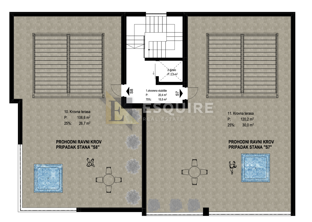 Appartamento Smiljevac, Zadar, 101,67m2