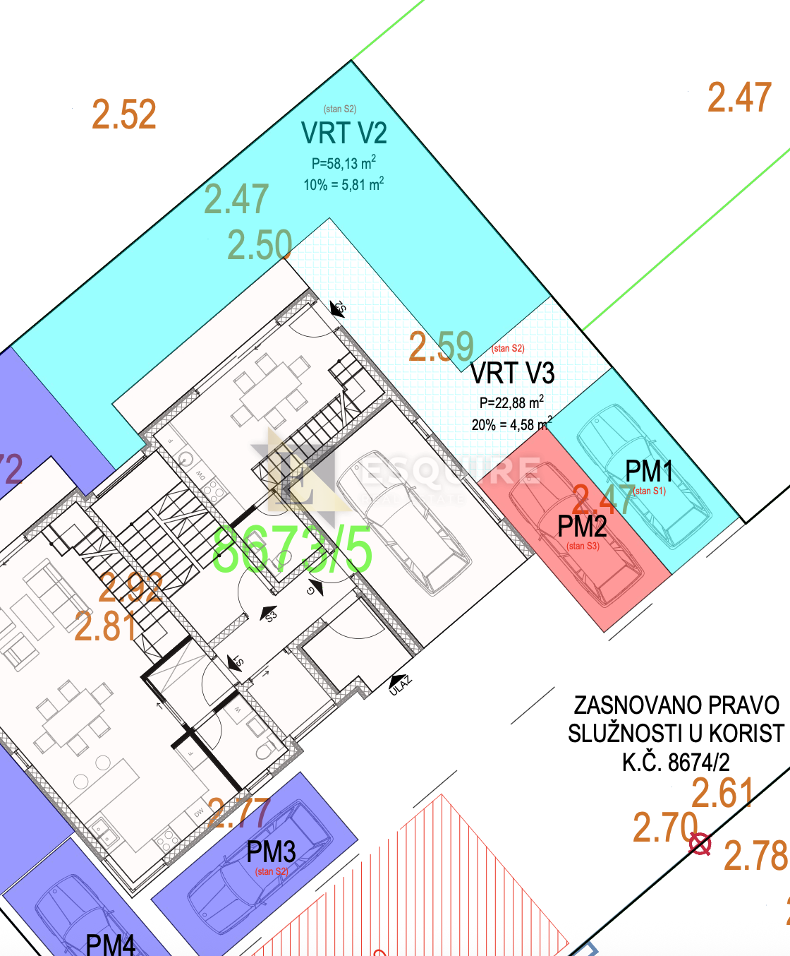 Appartamento Sukošan, 119,17m2