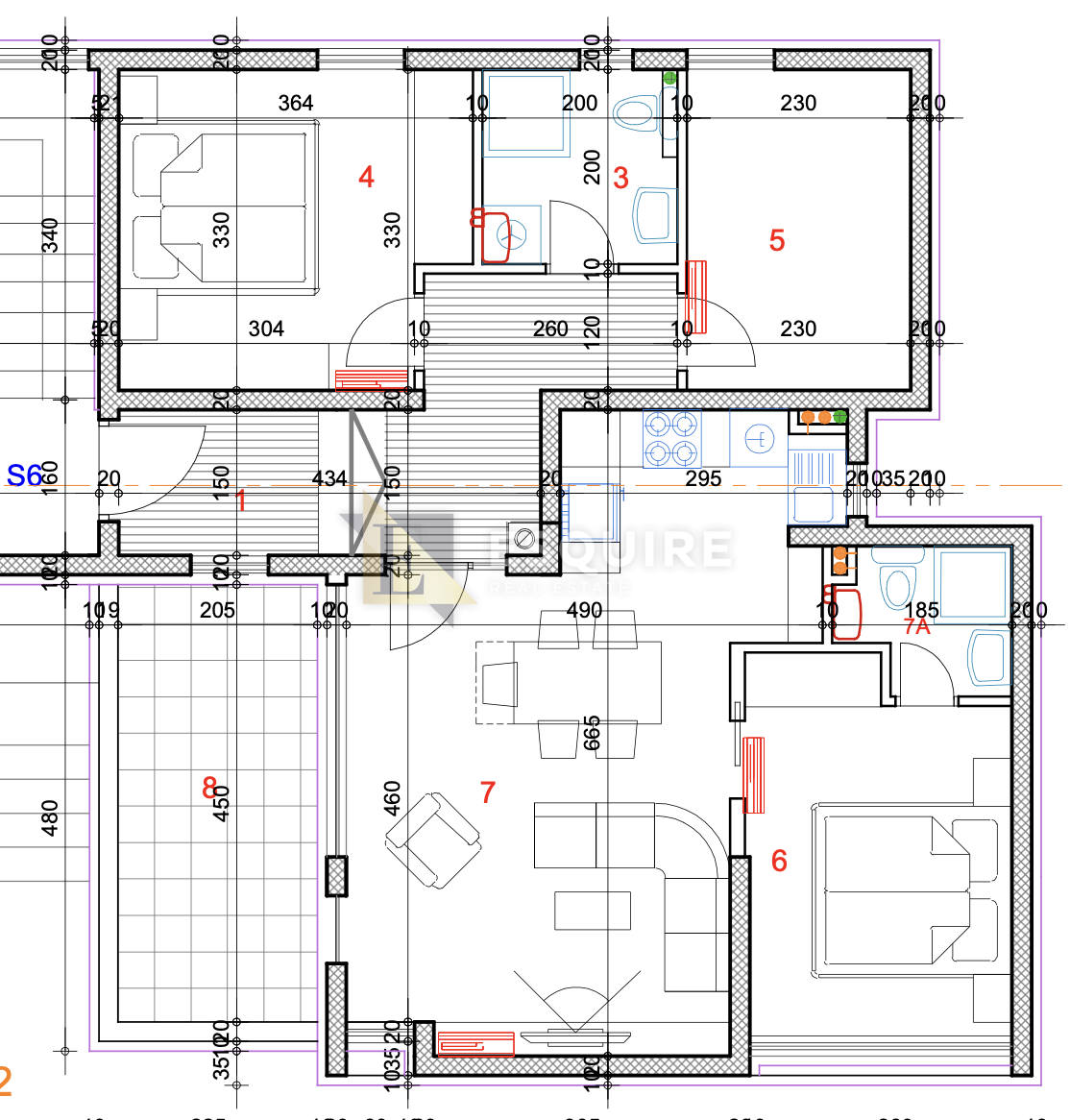 Appartamento Diklovac, Zadar, 97m2