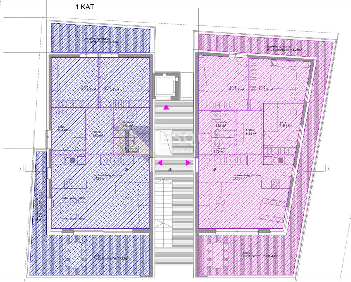 Appartamento Diklo, Zadar, 138,63m2