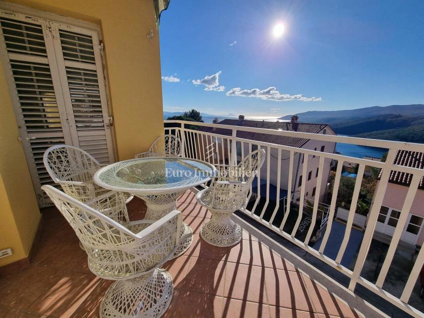 Rabac - appartamento con vista sul mare aperto