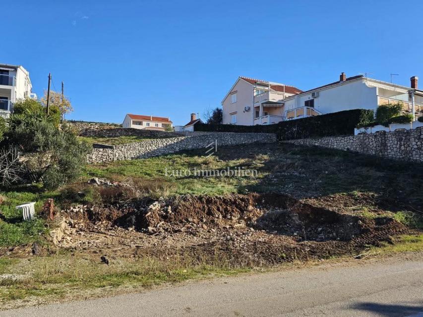 Pag, Šimuni - terreno edificabile 30 m dal mare