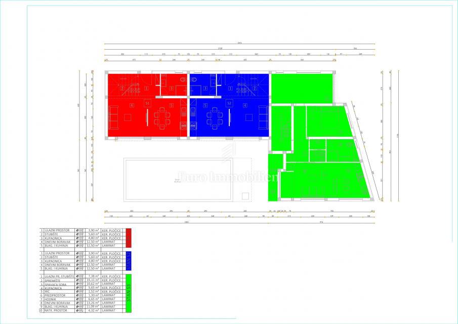 Vir, villa urbana con piscina