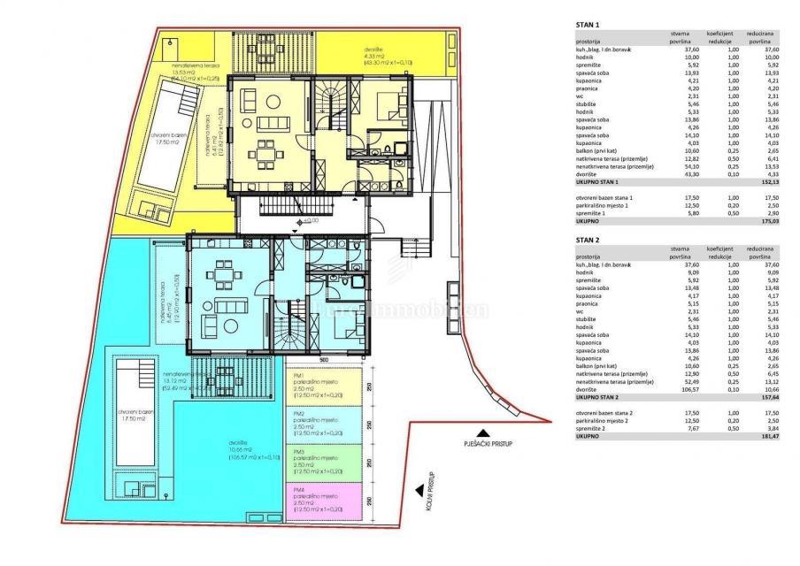 Appartamento con piscina in una nuova costruzione - Istria