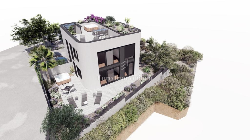 Tisno - nuovo edificio, appartamento vicino alla spiaggia