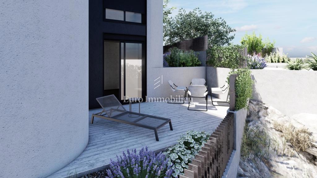 Tisno - nuovo edificio, appartamento vicino alla spiaggia