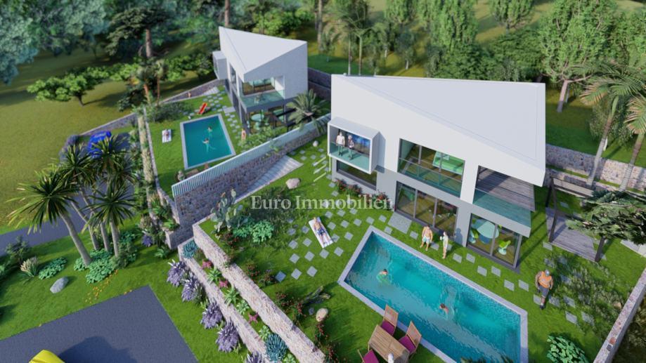 Bribir, casa indipendente con piscina, in costruzione