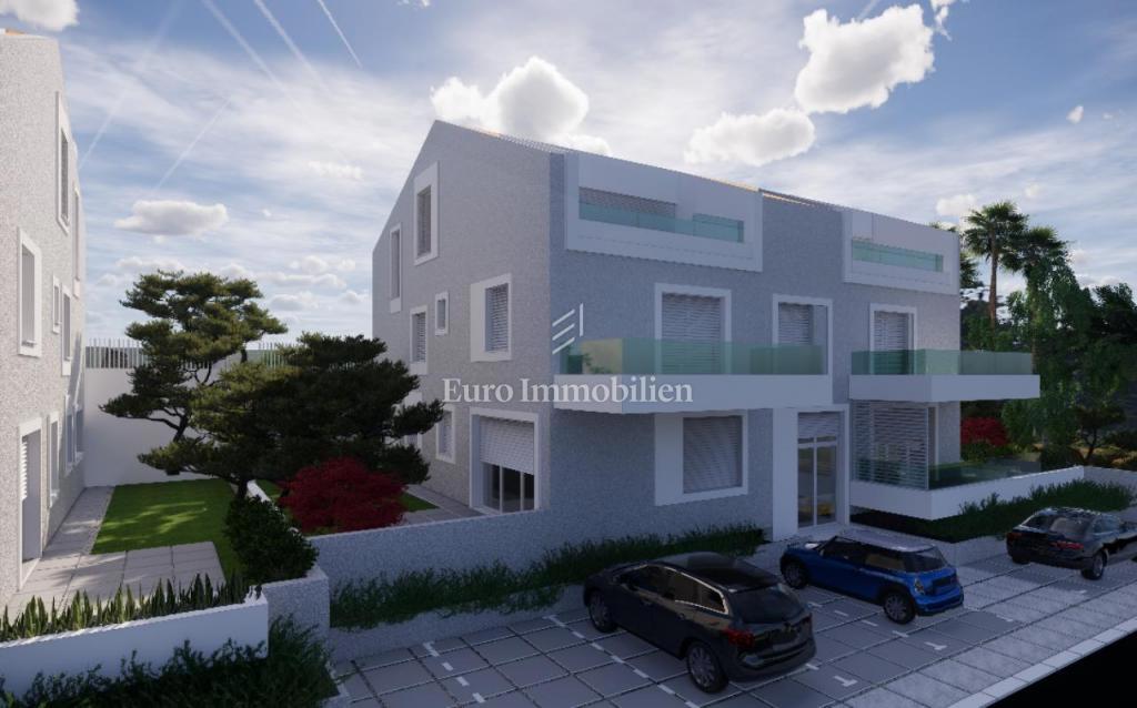 Novi Vinodolski - nuovo edificio con vista panoramica sul mare