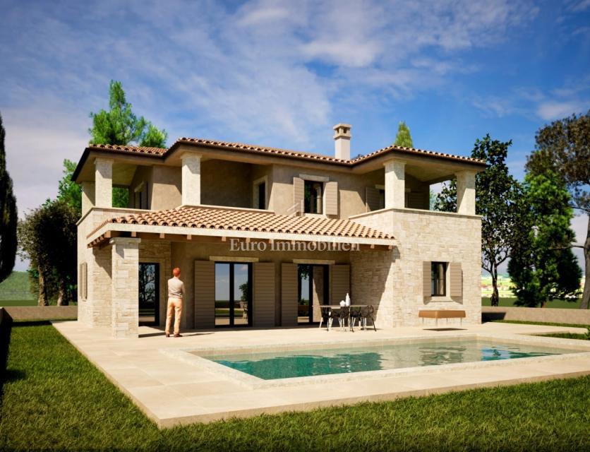 Parenzo, dintorni - villa con vista mare