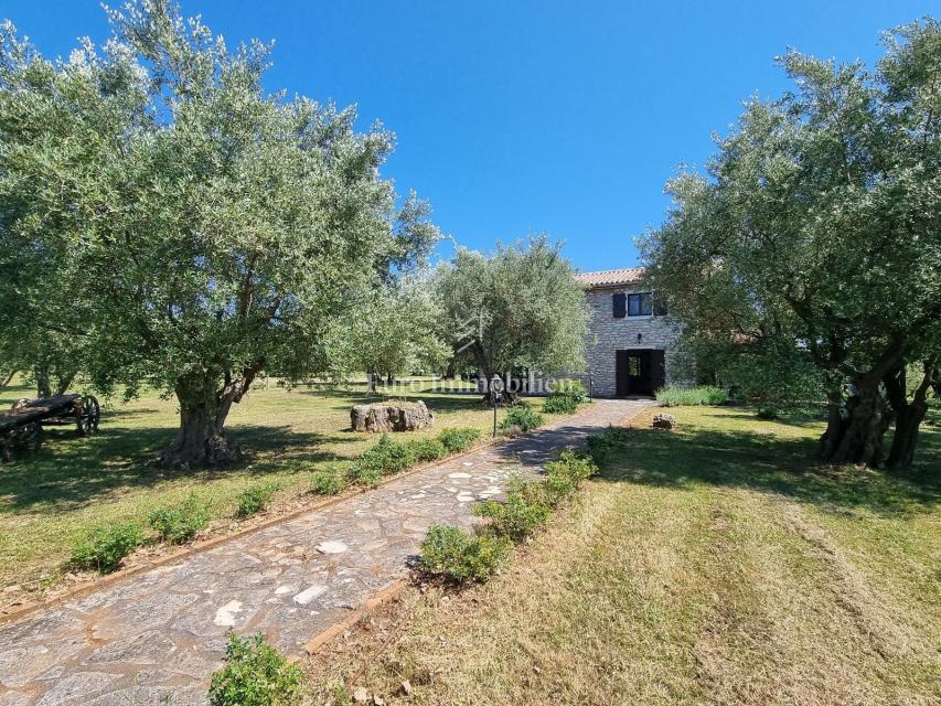 Parenzo, dintorni - proprietà con casa in pietra