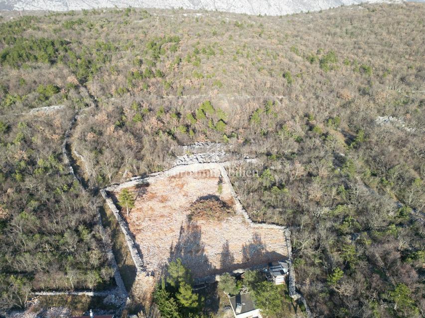 Terreno di Jadranovo con permesso di costruzione
