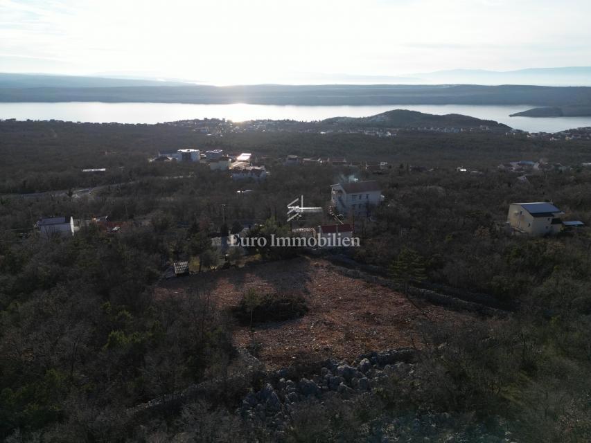 Terreno di Jadranovo con permesso di costruzione