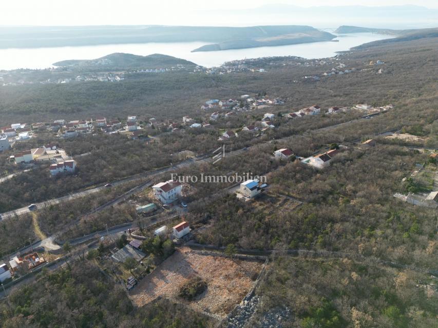 Terreno di Jadranovo con permesso di costruzione
