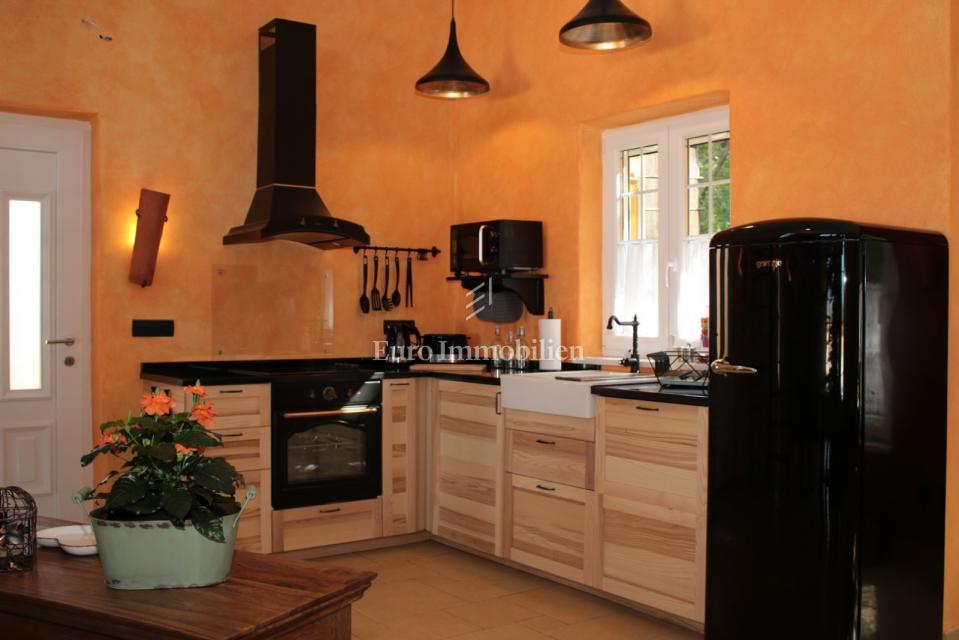 Istria, Albona – Villa con piscina riscaldata e vista mare