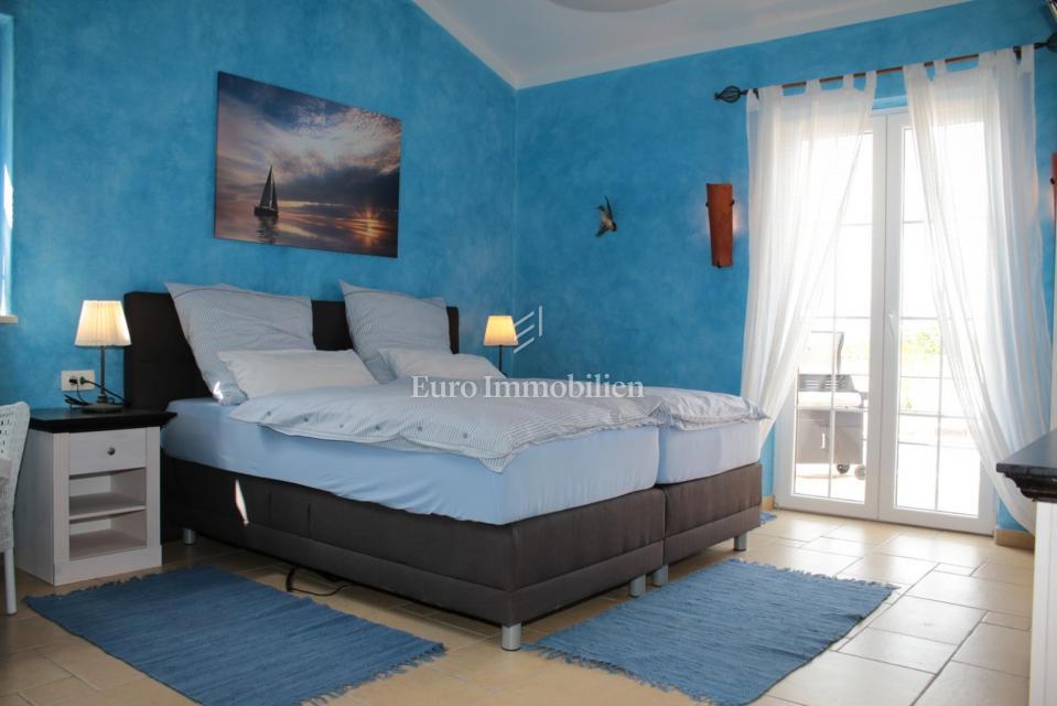 Istria, Albona – Villa con piscina riscaldata e vista mare