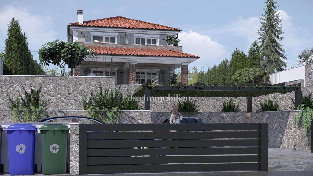 Krk, Terreno edificabile con permesso casa