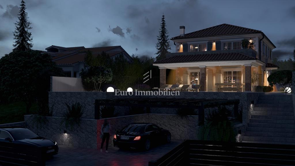 Krk, Terreno edificabile con permesso casa