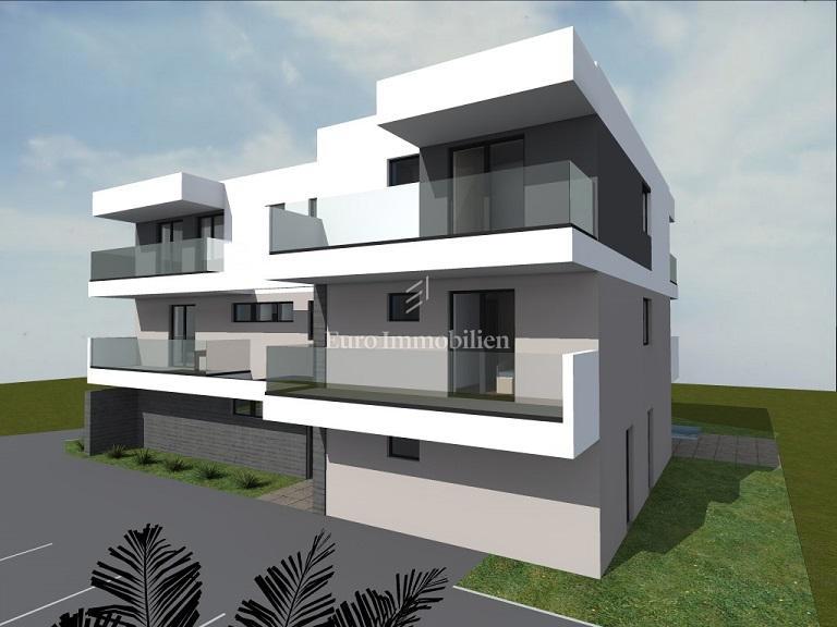 Novalja, Appartamento nuovo con vista mare
