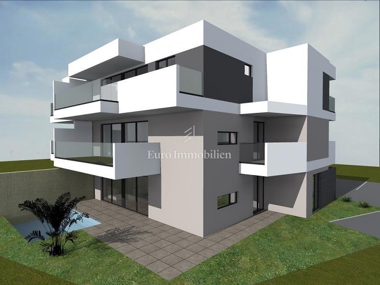 Novalja, Appartamento nuovo con vista mare