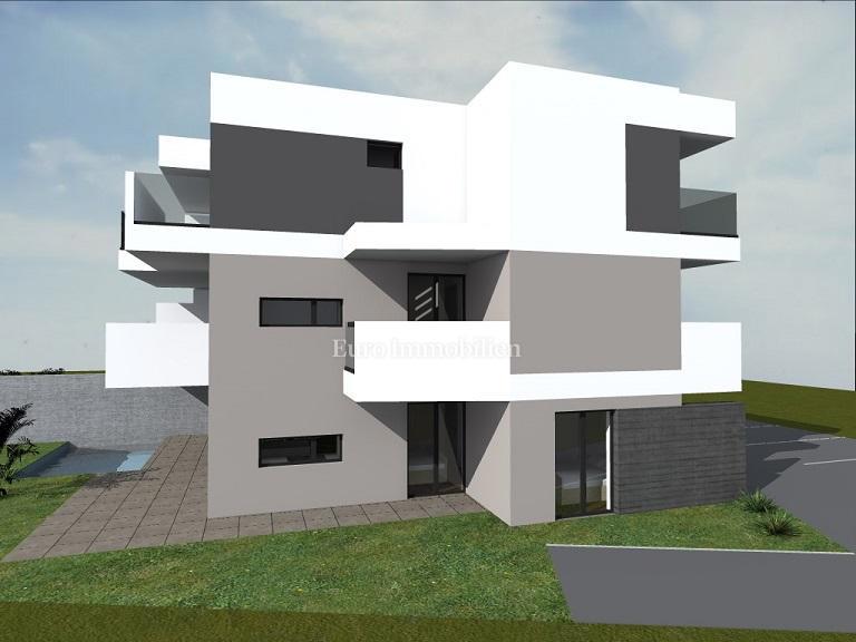 Novalja, Appartamento nuovo con vista mare