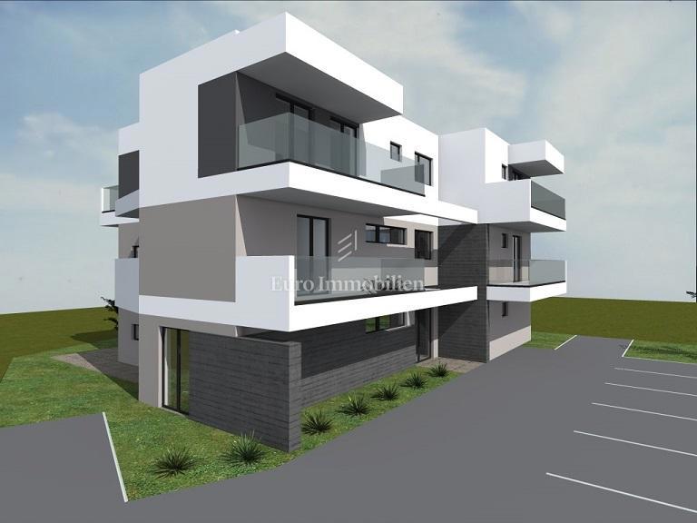 Novalja, Appartamento nuovo con vista mare