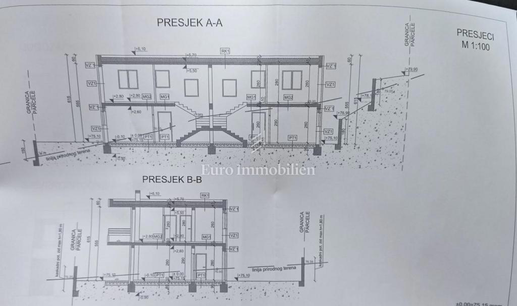 Crikvenica – Terreno con permesso di costruire valido