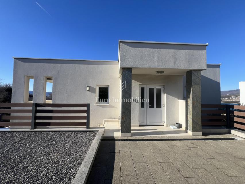 Klenovica – Casa con vista panoramica sul mare