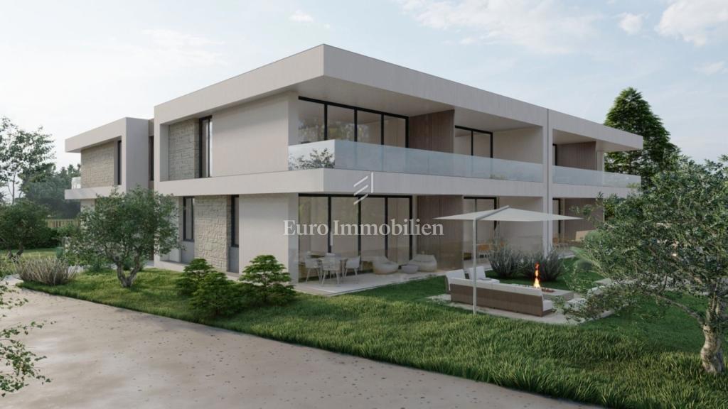 Istria, Rovigno – Nuovo appartamento con giardino 