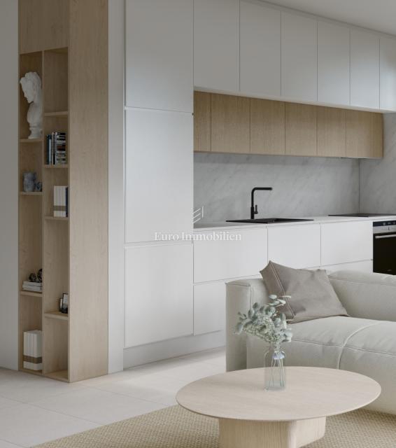 Istria, zona Rovigno – appartamento di nuova costruzione di 58,32 m² con giardino