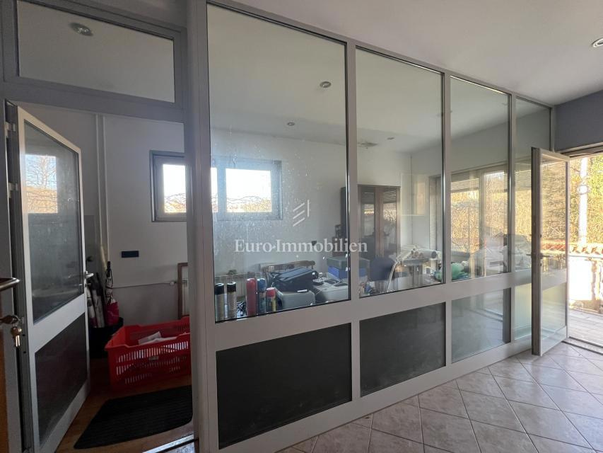 VIŠKOVO, casa indipendente con spazio commerciale, 2 garage