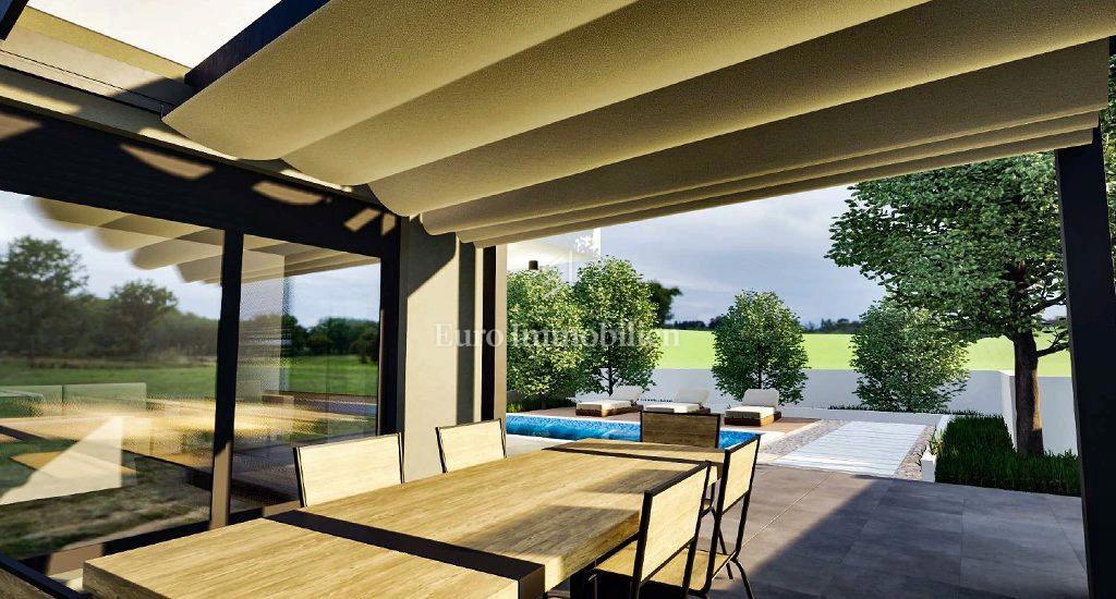 Appartamento duplex in una casa con piscina, Vodice