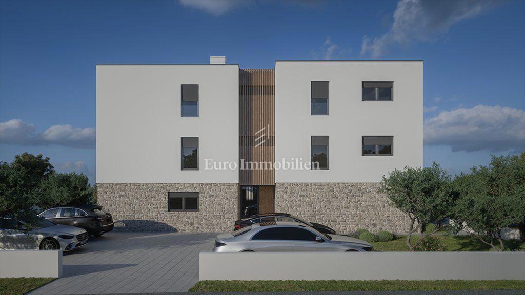 Brodarica - appartamento in un nuovo edificio, seconda fila fronte mare