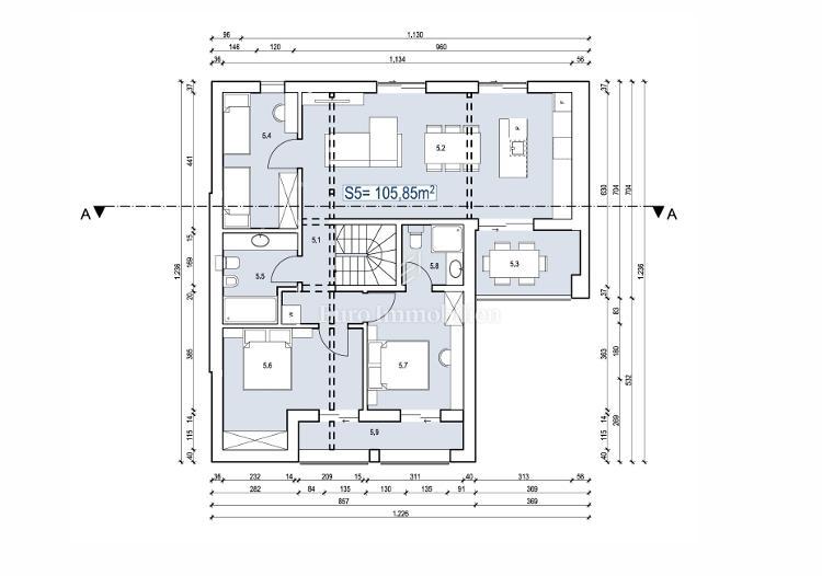 Malinska - Attico (Penthouse) a 250 metri dal mare