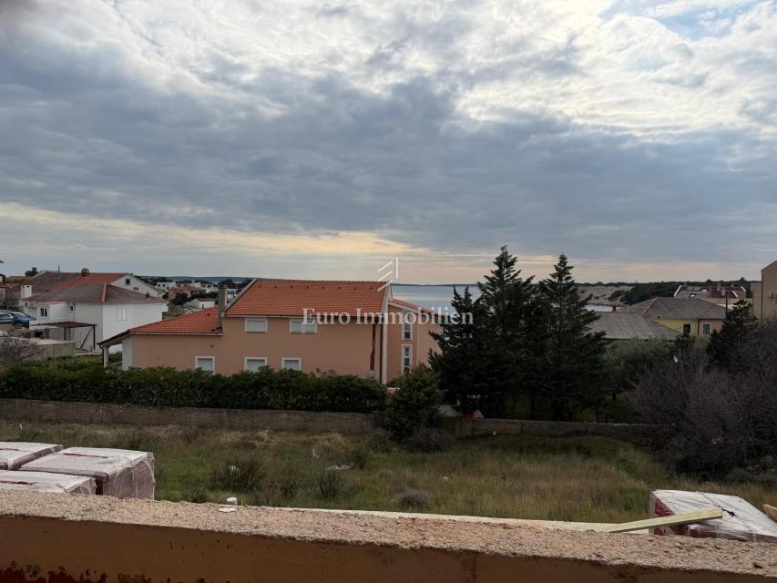 Isola di Pag, Šimuni - nuovo appartamento con due terrazze