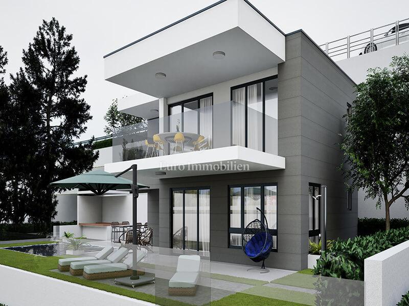 Živogošće - terreno edificabile con permesso e vista mare