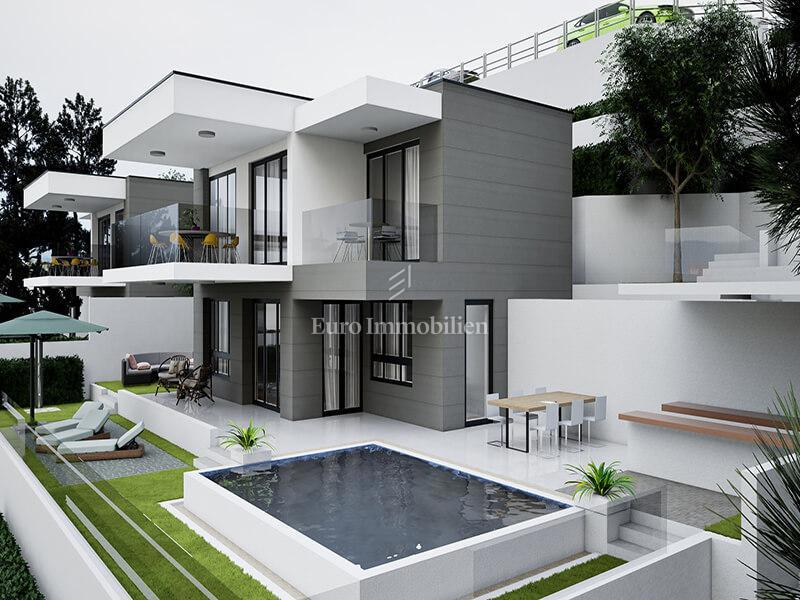 Živogošće - terreno edificabile con permesso e vista mare