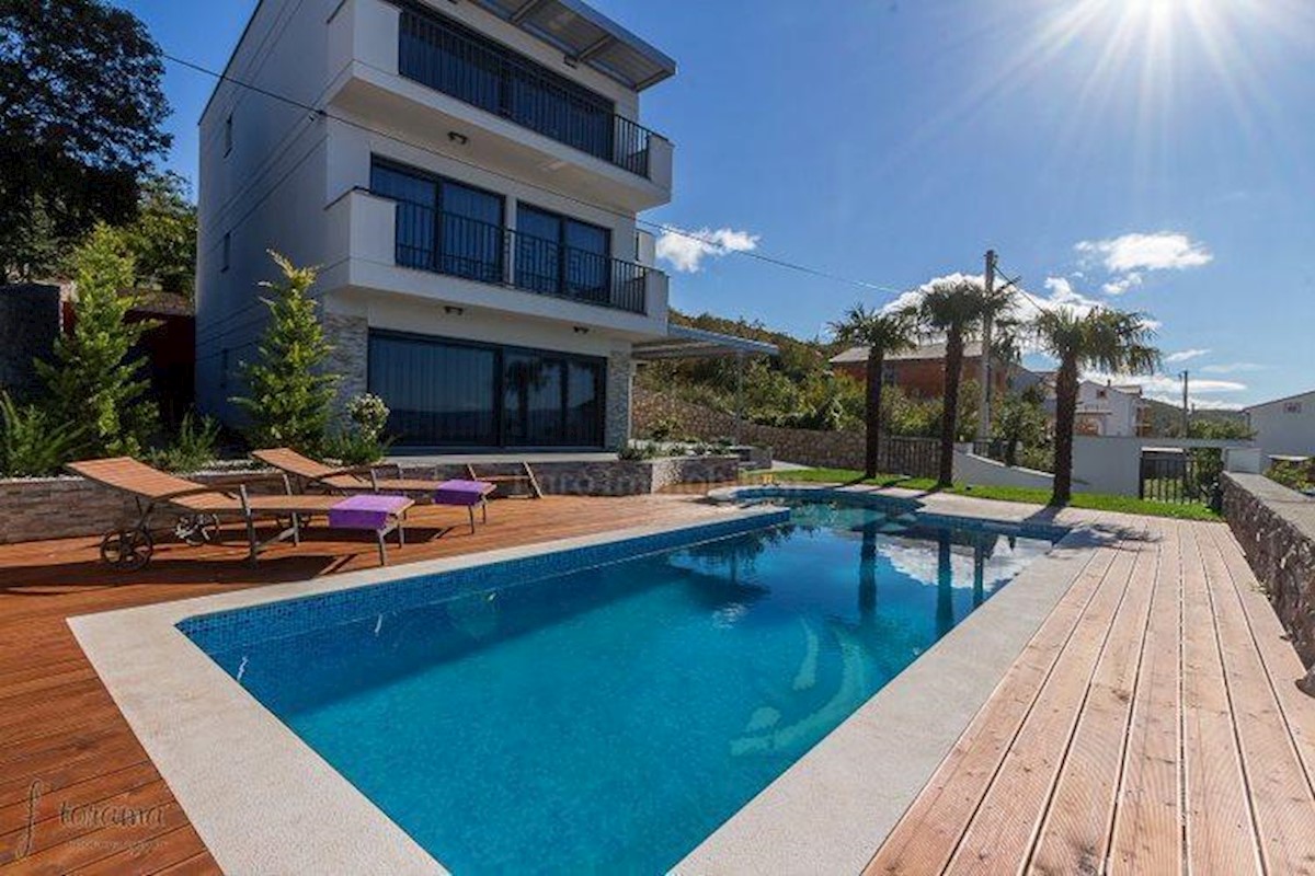 Modern house with pool