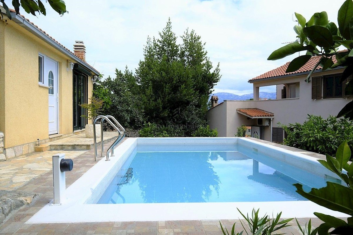 Unique villa with a pool and a beautiful sea view, island of Brač