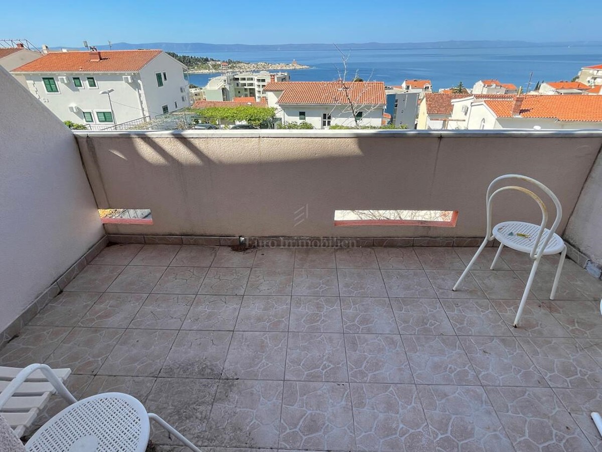 House in the center of Makarska with a beautiful sea view