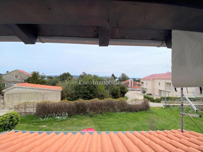 Nerezine, casa a schiera con vista mare e giardino