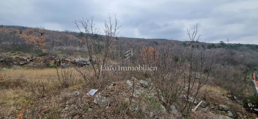 Crikvenica, terreno con vista in una posizione eccellente