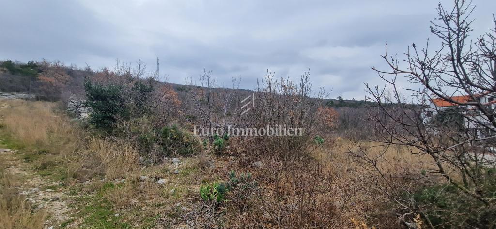 Crikvenica, terreno con vista in una posizione eccellente