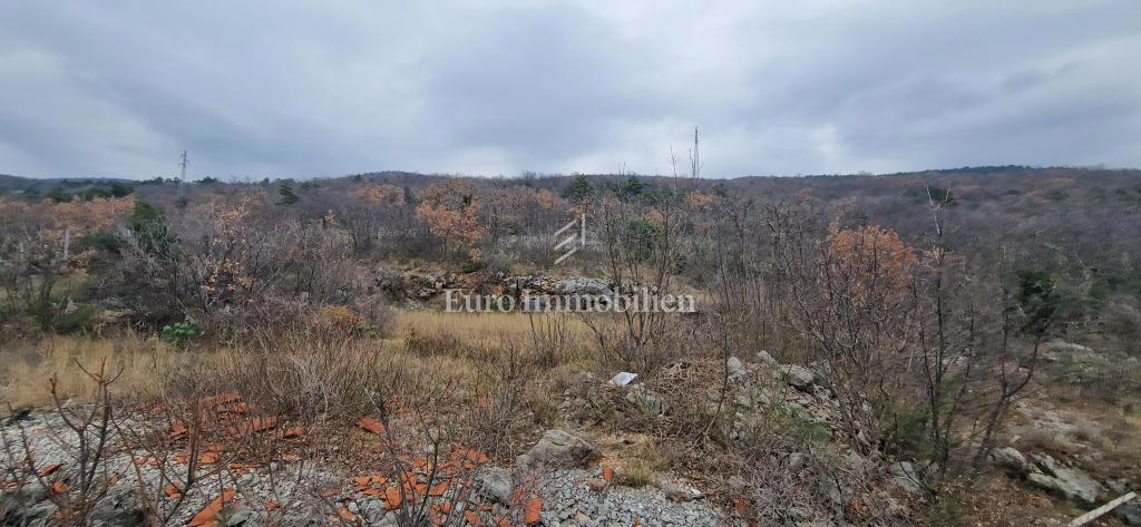 Crikvenica, terreno con vista in una posizione eccellente