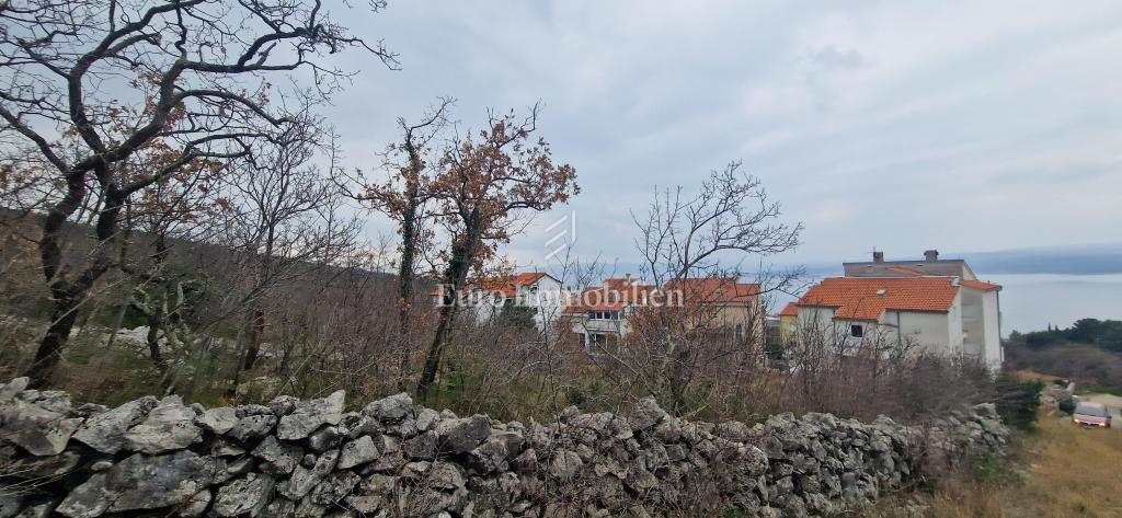 Crikvenica, terreno con vista in una posizione eccellente