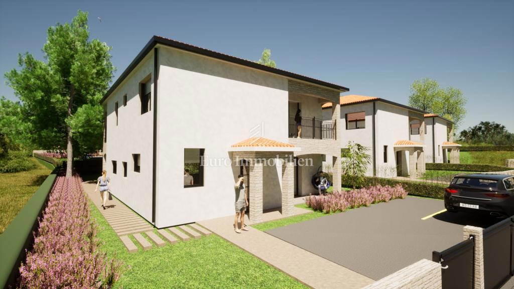 Terreno edificabile con progetto concettuale vicino a Dobrinj sull'isola di Krk