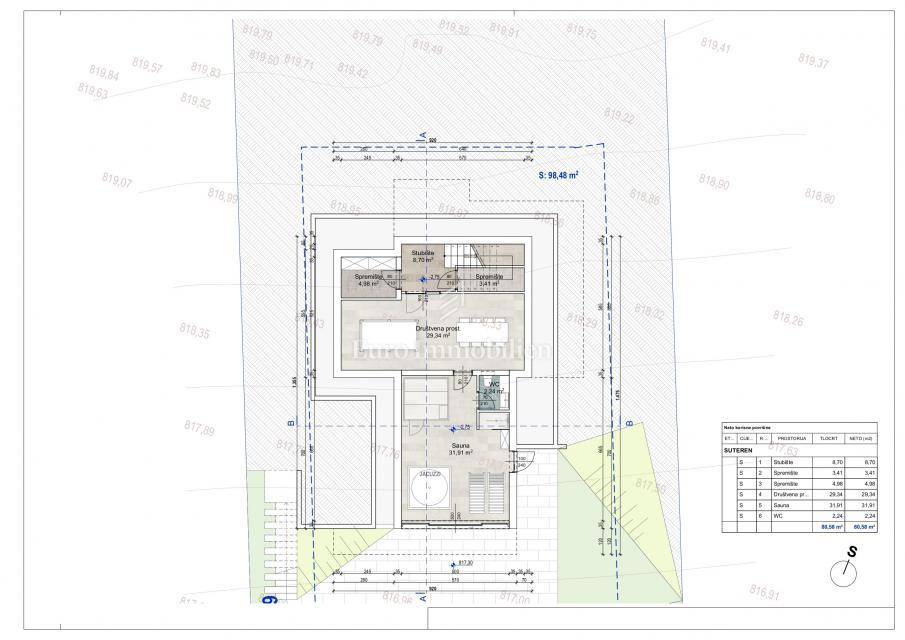 Terreno con permesso di costruzione per una casa