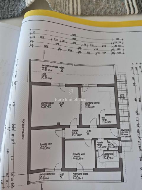 Selce - appartamento con giardino a 150 metri dal mare