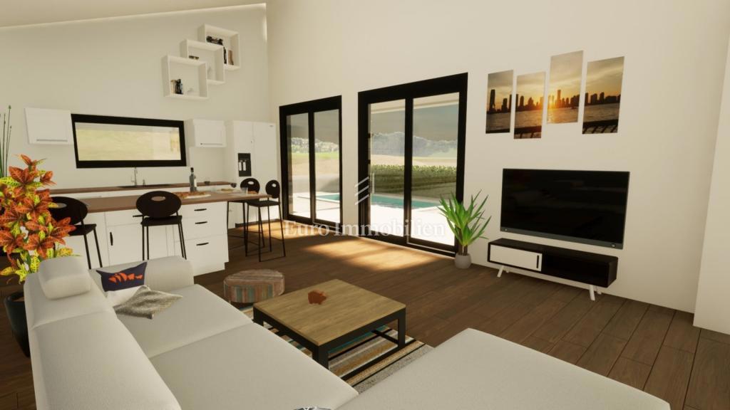 Vrsi - casa con piscina in un ambiente tranquillo