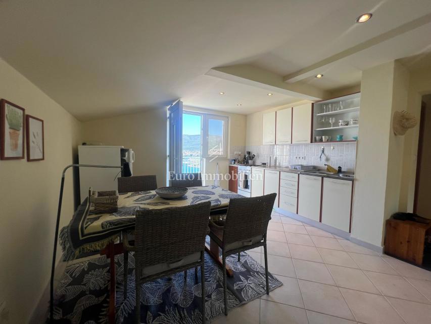 Donji Karin - casa con vista sul mare aperto