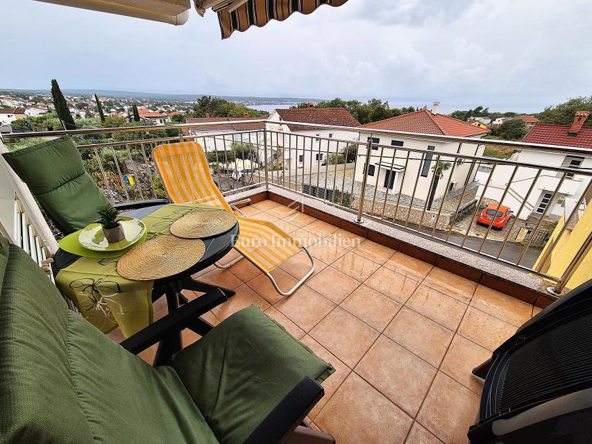 Intero piano con vista mare aperta - Malinska